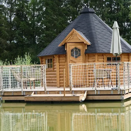 Les Cabanes Flottantes Givrauval Extérieur photo